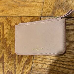 Frederique Constant Nude Blush Leather Card Holder